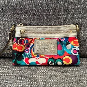 Vintage Coach Wristlet